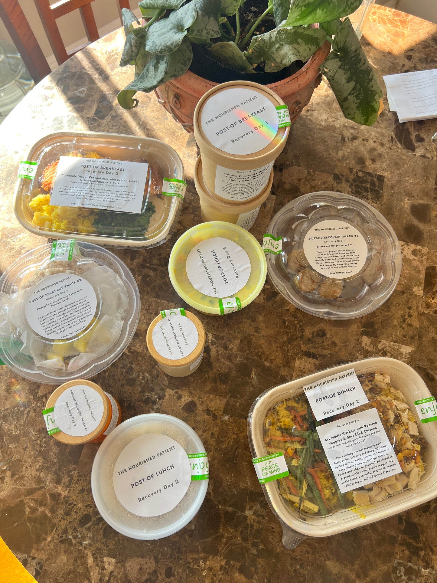 7-Day Rhinoplasty Recovery Meal Program