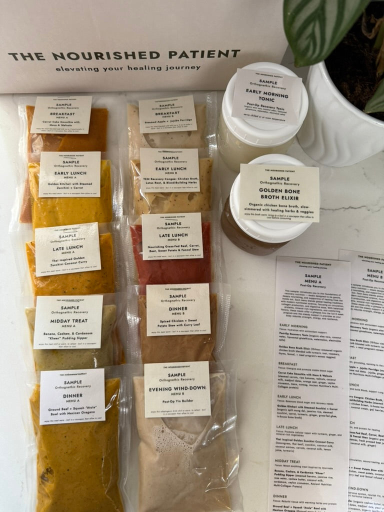 Orthognathic Recovery Meal Sampler