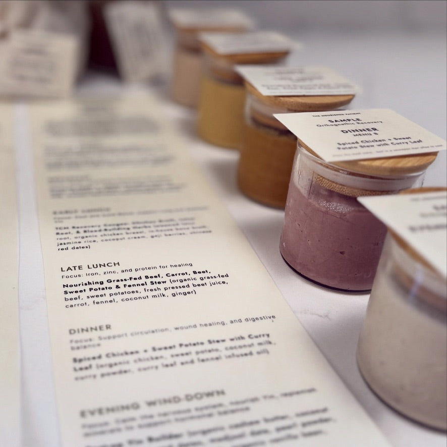 Orthognathic Recovery Meal Sampler