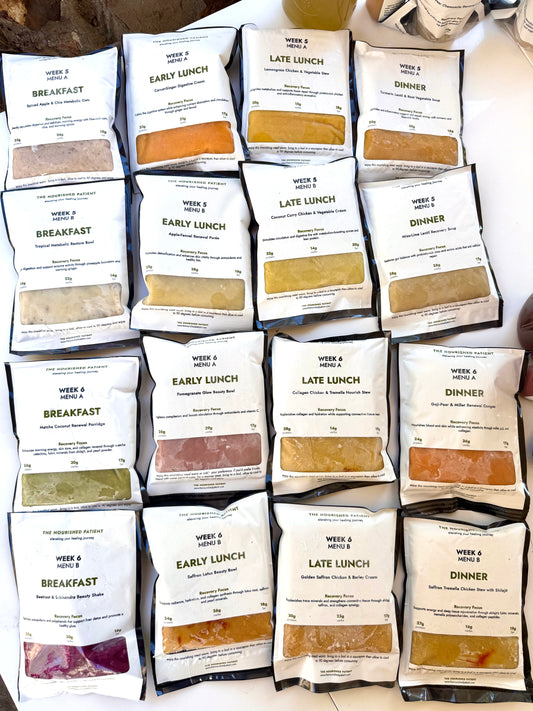 7-Day Rhinoplasty Recovery Meal Program